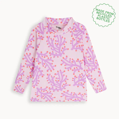 Wake - Pink Coral UV Rash Top - The bonniemob 