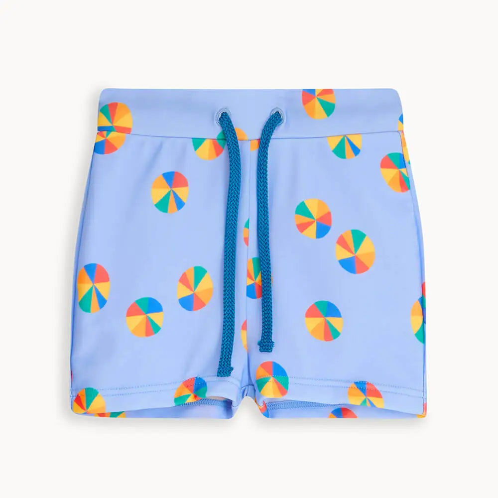 Wake & Weekend Set - Beachball Rash Top & Bottom Set - The bonniemob 