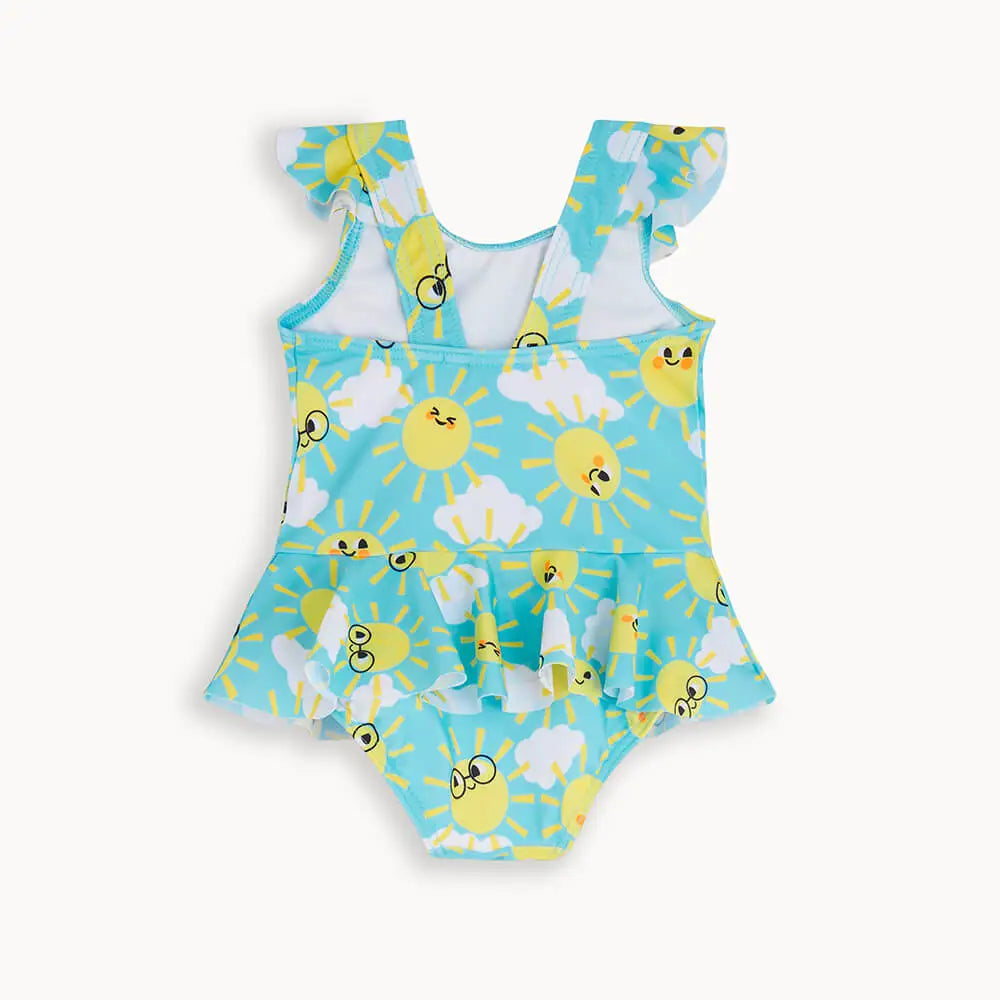Waltzer - Sunshine Frill Swimsuit - The bonniemob 