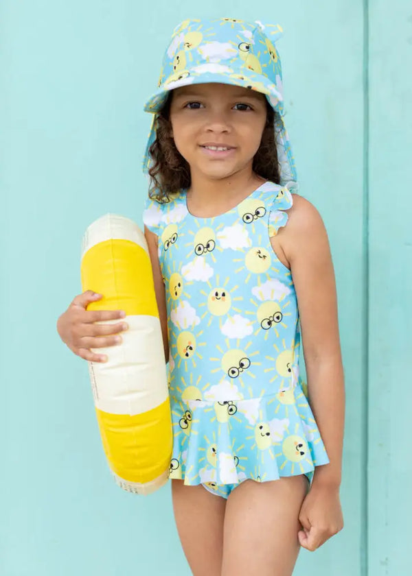 Waltzer - Sunshine Frill Swimsuit - The bonniemob 