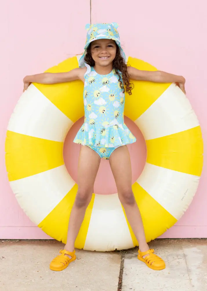 Waltzer - Sunshine Frill Swimsuit - The bonniemob 