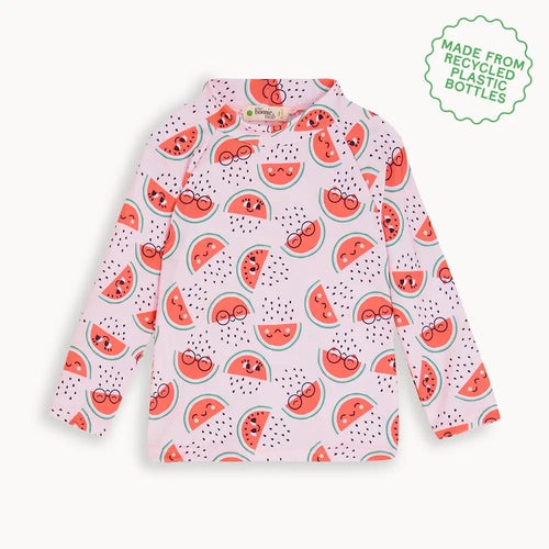 Whitby - Watermelon Uv Rash Top - The bonniemob 