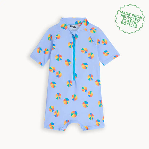 Whitesands - Rainbow Beachball UV Rash Suit - The bonniemob 