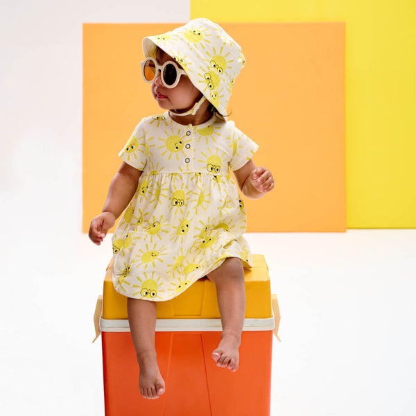Birling - Sunshine Printed Dress With Pockets - The bonniemob 