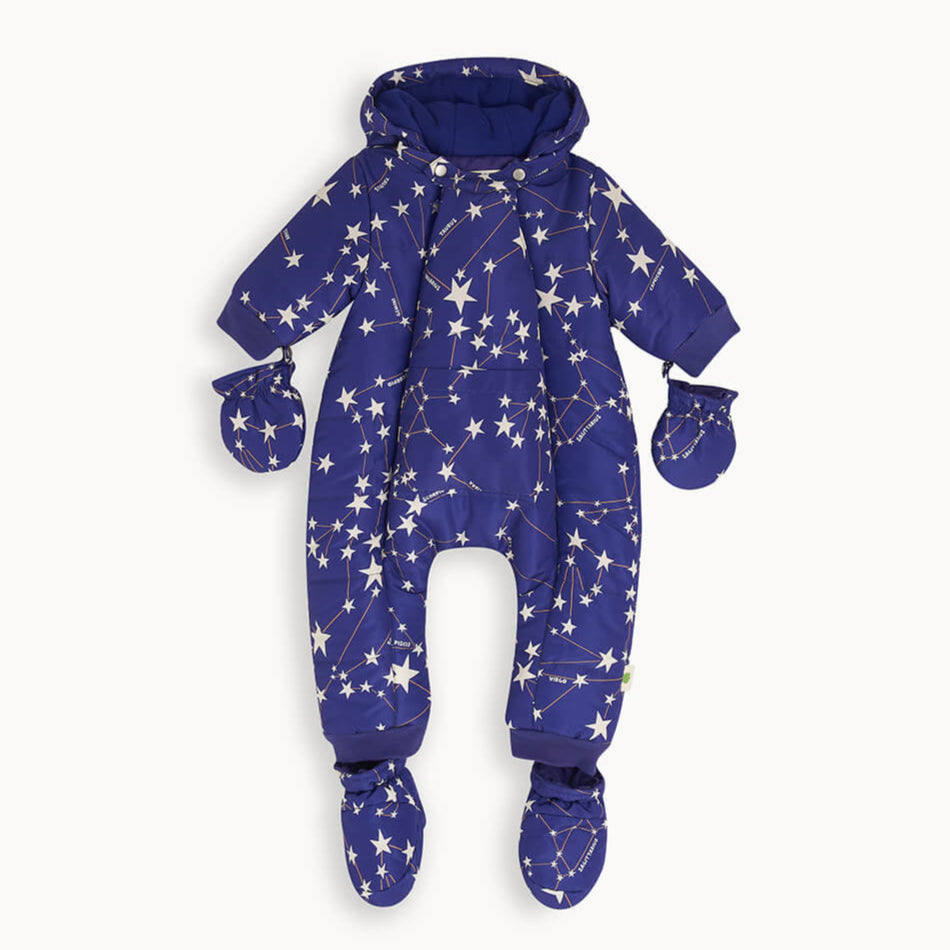 Bute - Navy Constellation Snowsuit - The bonniemob 