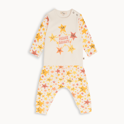 Lomond Set - Stars T-Shirt & Pant Outfit - The bonniemob 