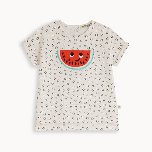 ROCKNESS - Watermelon Applique T Shirt - The bonniemob 