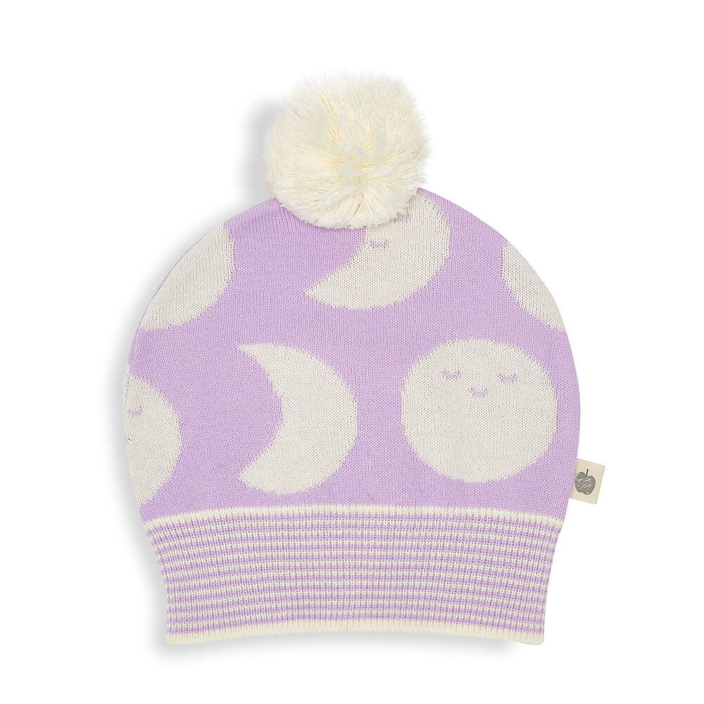 Tunnock - Lilac Moon Knit Hat - The bonniemob 