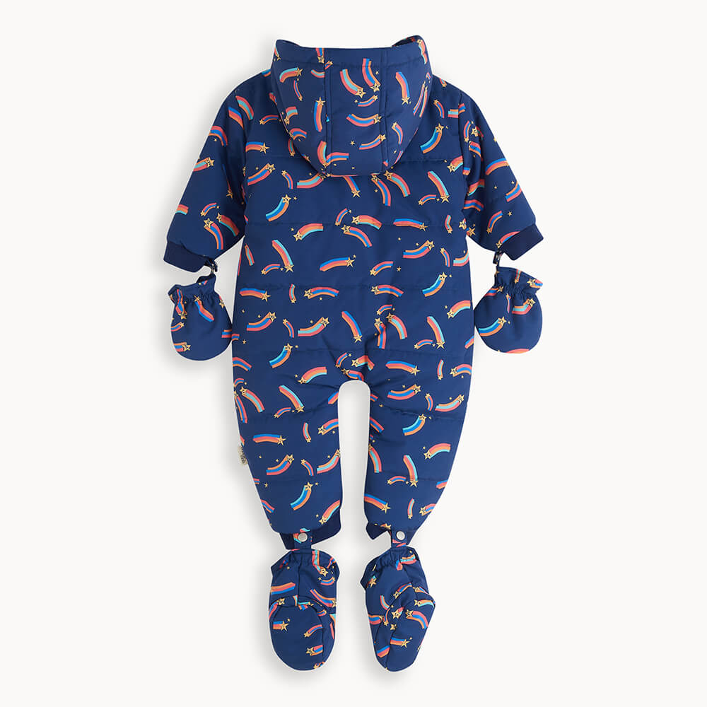 Unisex top snowsuit baby